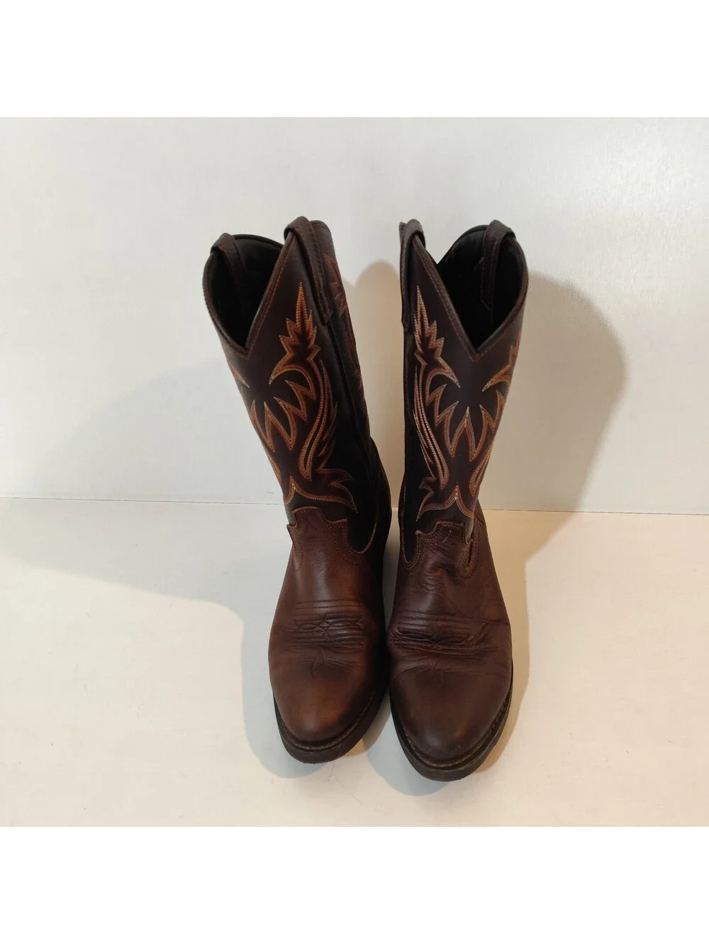 Laredo Brown Western Cowboy 4243 Men's  Boots 9.5 D
